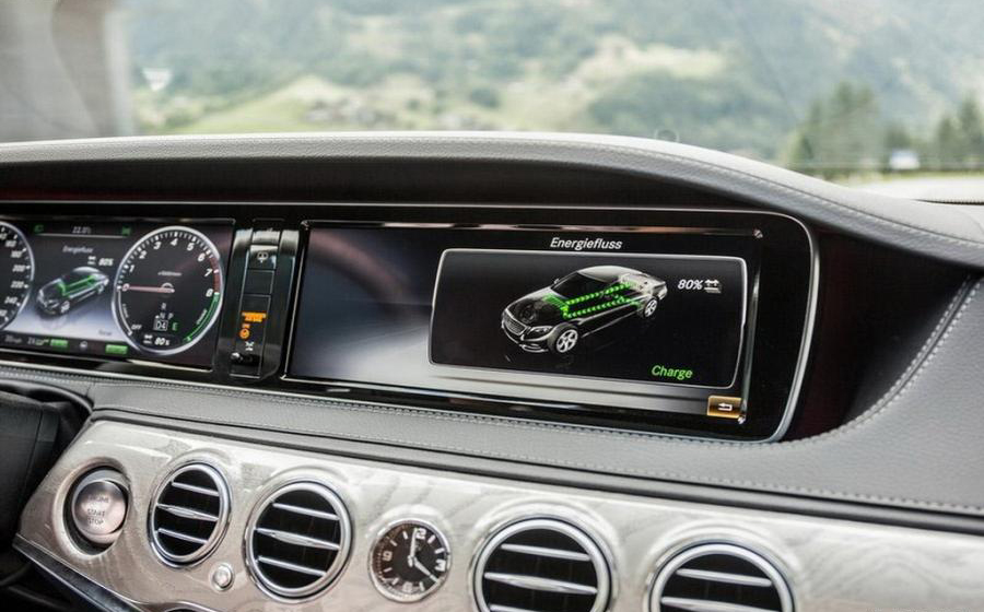 奔驰S500 PLUG-IN HYBRID内饰高清大图
