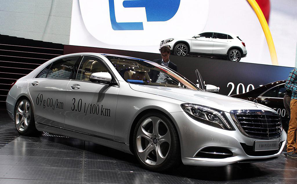 奔驰S500 PLUG-IN HYBRID外观高清大图