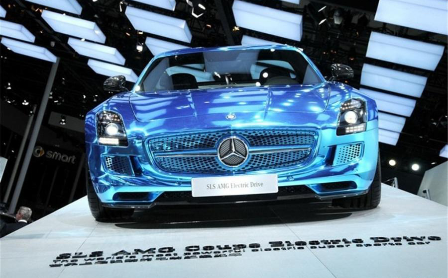 奔驰SLS AMG Coupé Electric Drive外观高清大图