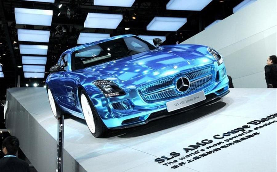 奔驰SLS AMG Coupé Electric Drive外观高清大图