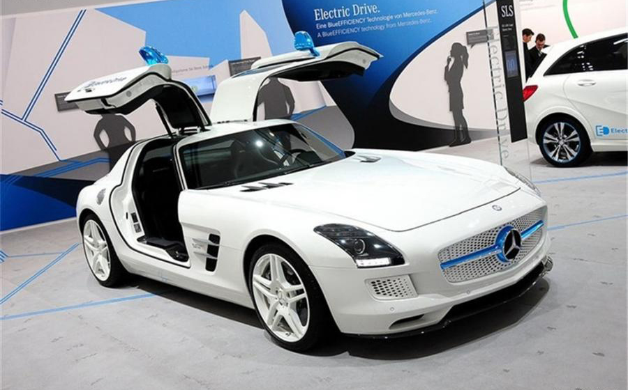 奔驰SLS AMG Coupé Electric Drive外观高清大图
