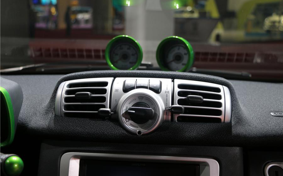 奔驰smart electric drive内饰高清大图
