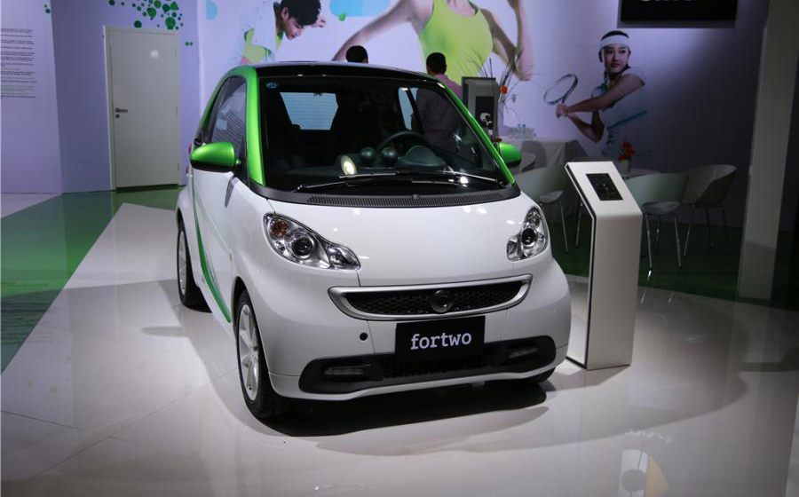 奔驰smart electric drive外观高清大图