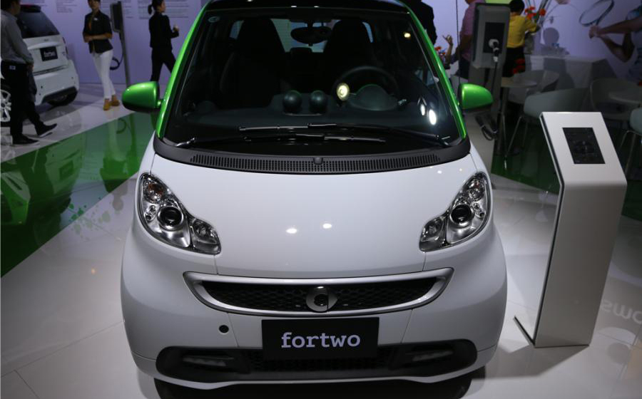 奔驰smart electric drive外观高清大图