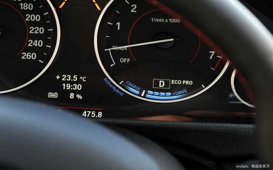 宝马ActiveHybrid 3内饰高清大图