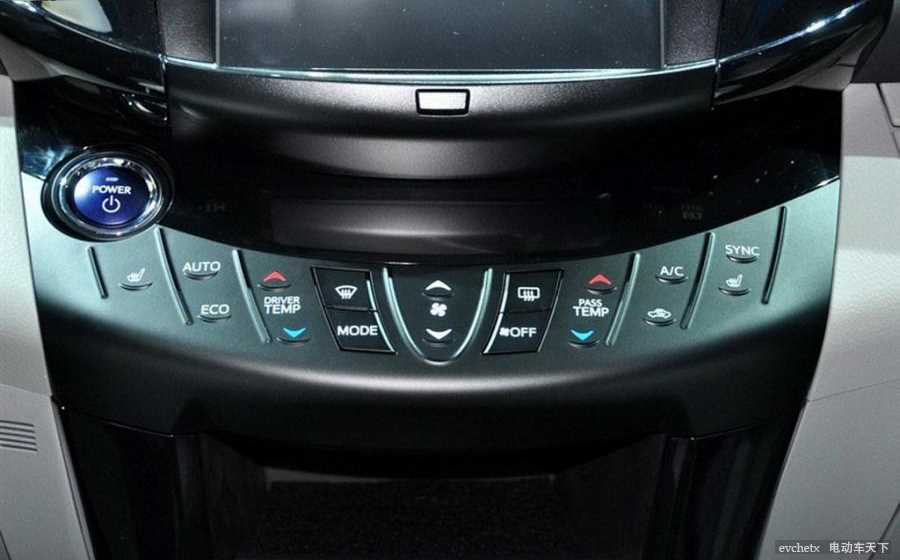 丰田RAV4 EV内饰高清大图