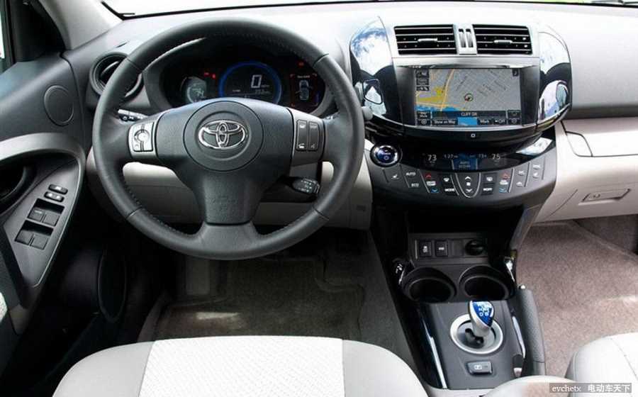 丰田RAV4 EV内饰高清大图