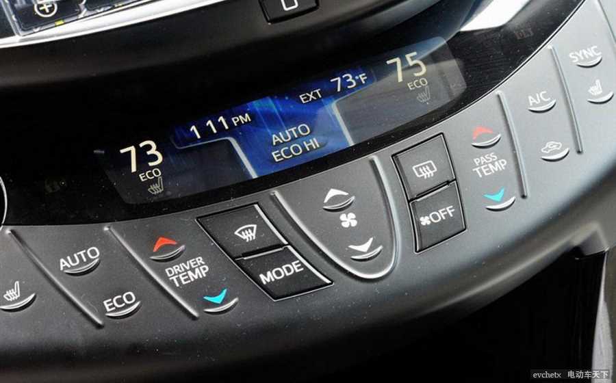 丰田RAV4 EV内饰高清大图