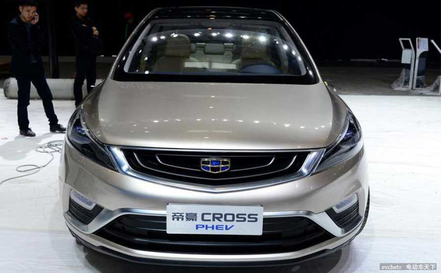 吉利帝豪CROSS PHEV外观高清大图