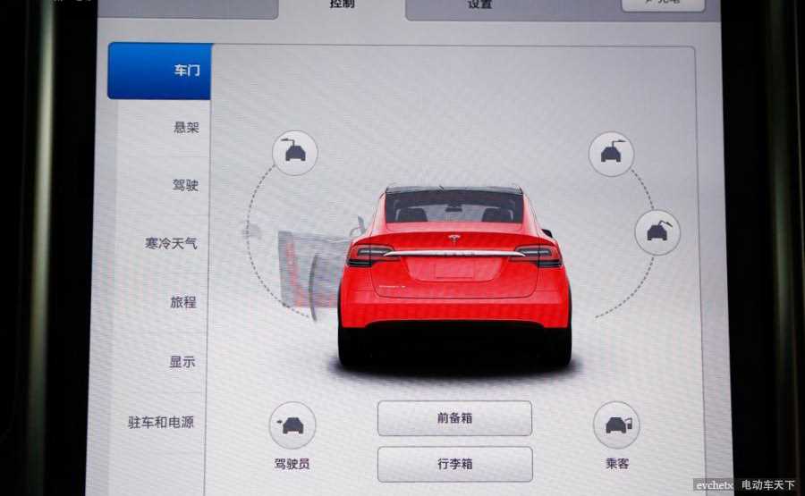 MODEL X 90D内饰高清大图