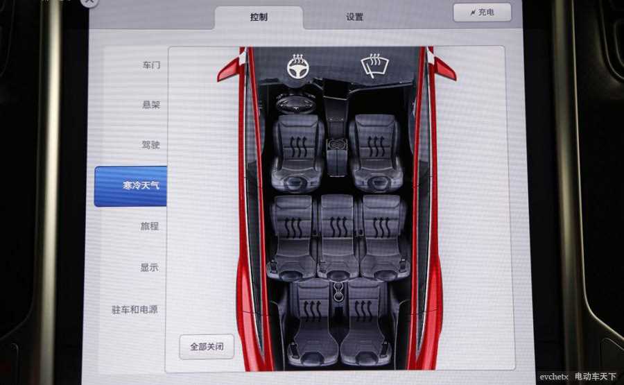 MODEL X 90D内饰高清大图