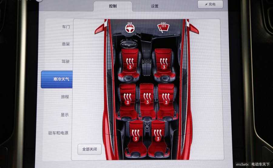 MODEL X 90D内饰高清大图
